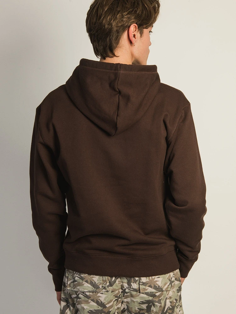 SWEAT À CAPUCHE CHAMPION CLASSIC FLEECE C SCRIPT LOGO GAUCHE