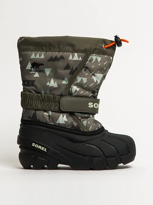 BOTTE IMPRIMÉE FLURRY POUR ENFANTS SOREL CHILDRENS