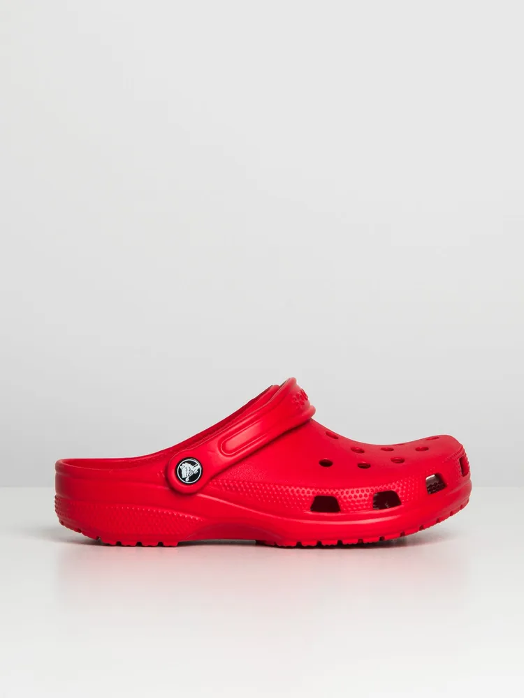 WOMENS CROCS CLASSIC CLOG - VARSIY RED