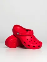 WOMENS CROCS CLASSIC CLOG - VARSIY RED