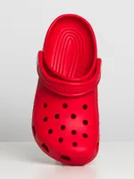 WOMENS CROCS CLASSIC CLOG - VARSIY RED