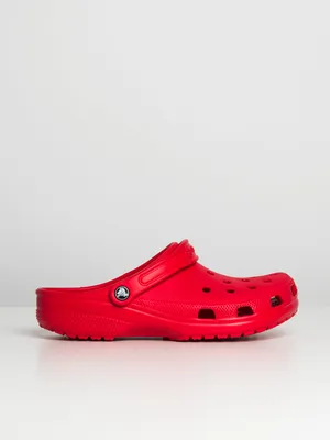 MENS CROCS CLASSIC CLOG - VARSITY RED