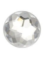 CROCS JIBBITZ SPARKLY SILVER CIRCLE - CLEARANCE