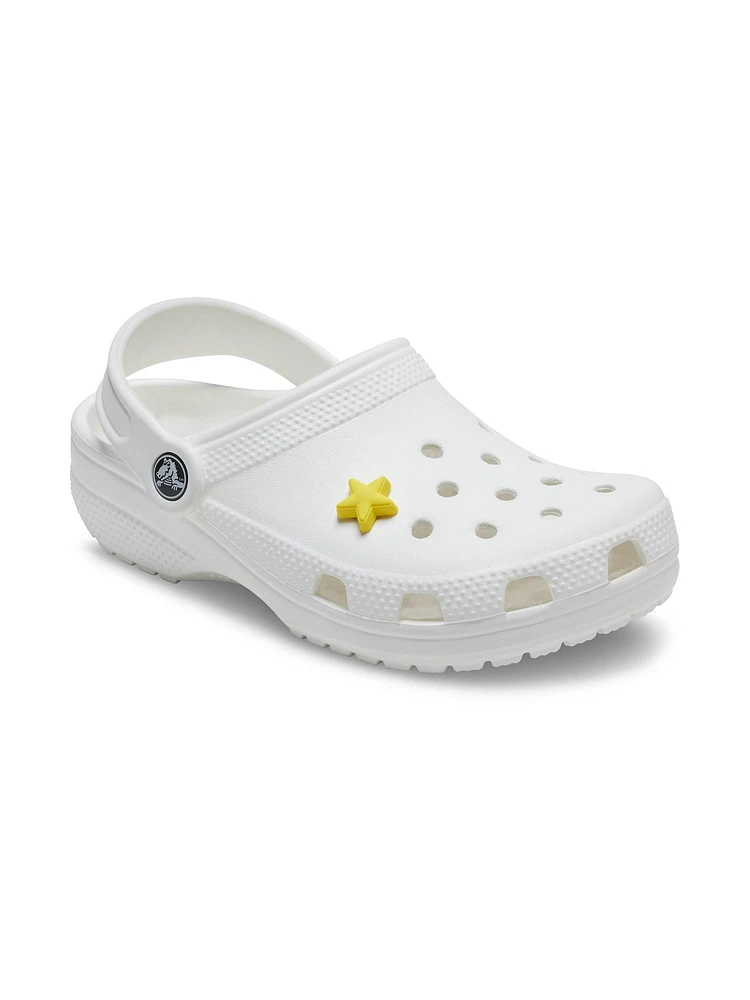 CROCS JIBBITZ - LIL YELLOW STAR - CLEARANCE