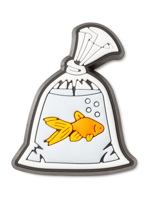 JIBBITZ - GOLD FISH IN BAGGY - CLEARANCE