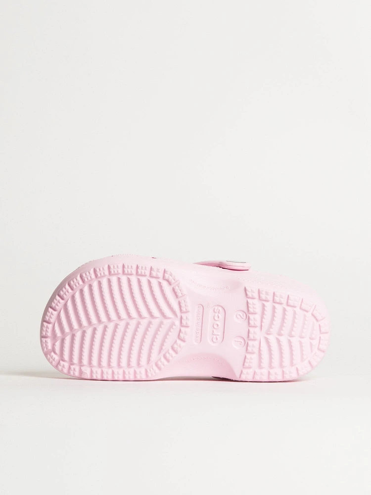 SABOT CROCS CLASSIC ENFANTS - ROSE LAIT