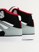 MENS DC SHOES PURE HIGH TOP WC SNEAKER - BLACK/GREY
