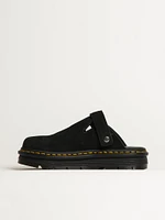 WOMENS DR MARTENS ZEBZAG SUEDE MULE