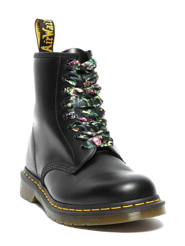 DR MARTENS RIBBON 140CM FLOWER PRINT LACE - CLEARANCE