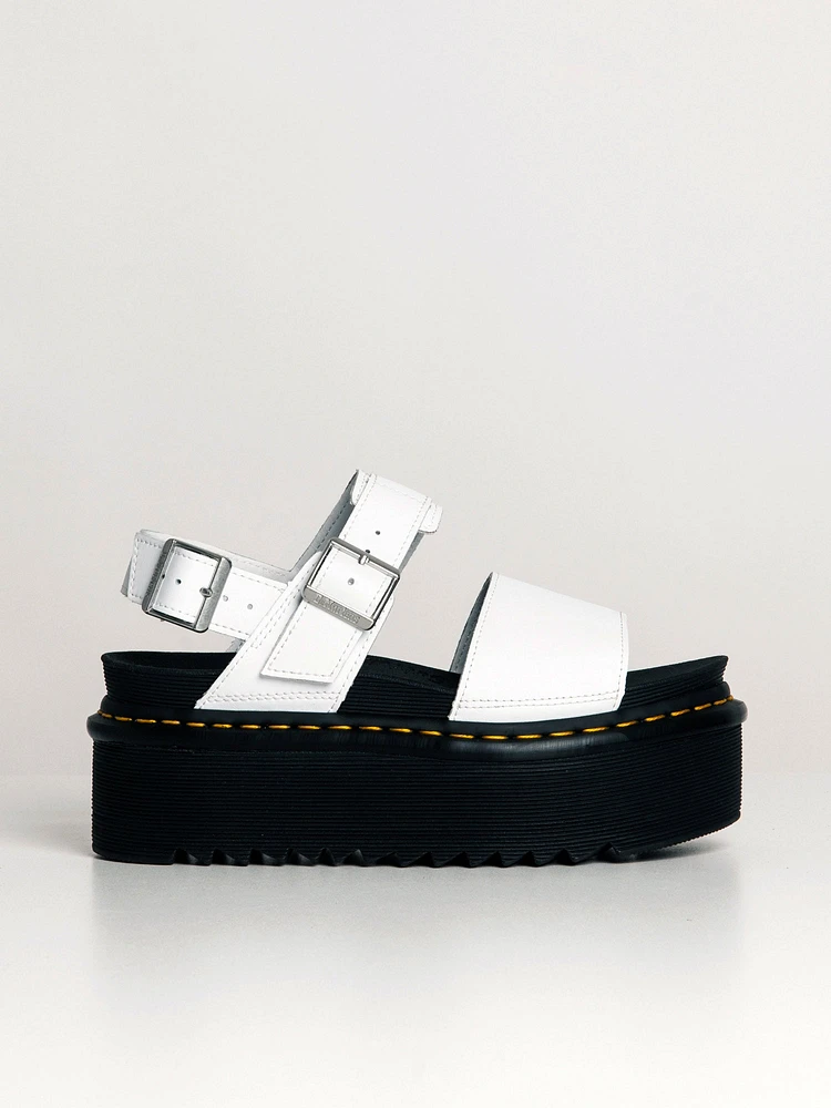 WOMENS DR MARTENS VOSS QUAD PLATFORM SANDAL - CLEARANCE