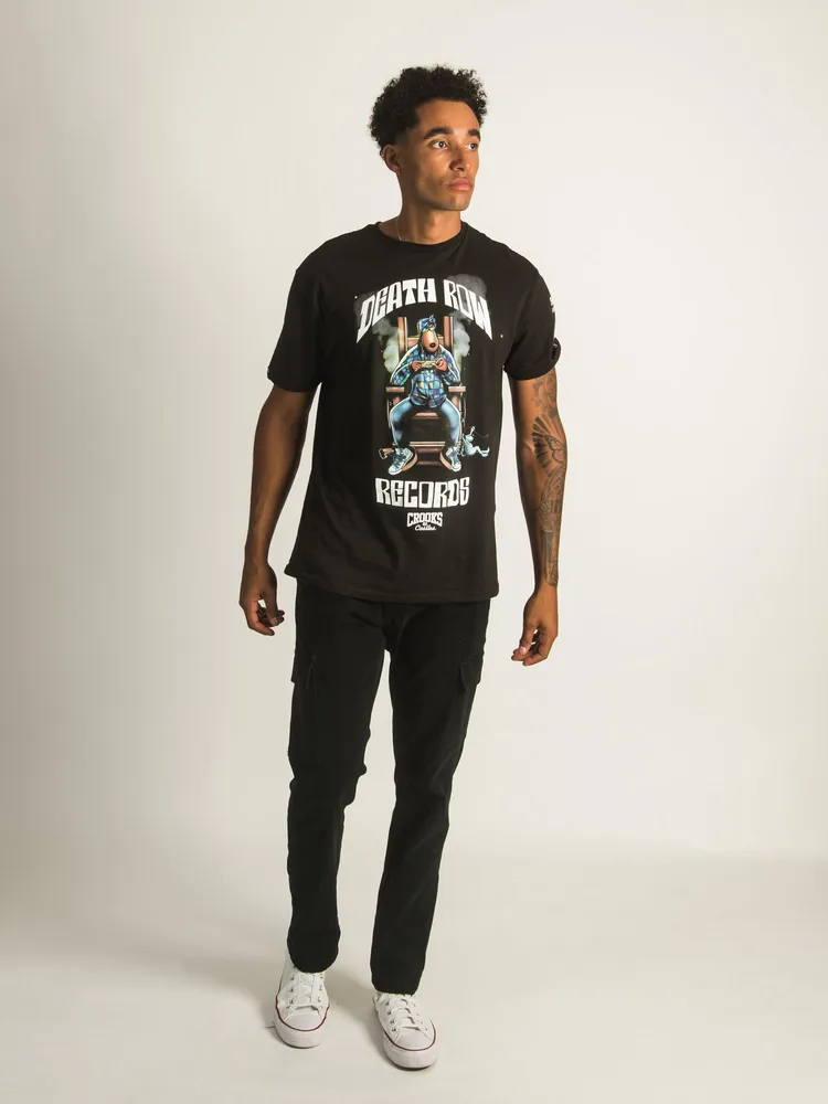 CROOKS & CASTLES B.O.D.R X SNOOP T-SHIRT - CLEARANCE