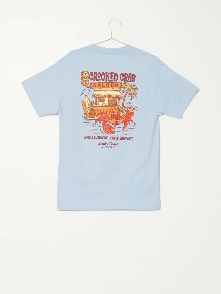 DEATH COAST SUPPLY CROOKED CRAB T-SHIRT