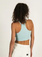DYNAMIC THICK RIB RACERBACK CROP TANK - CLEARANCE