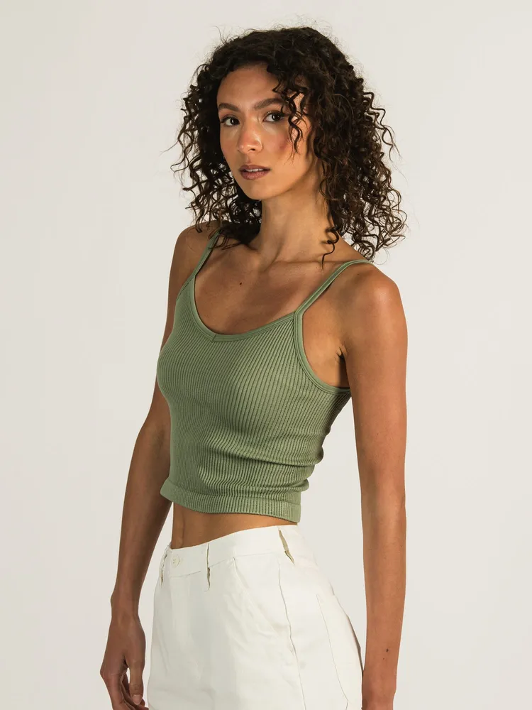 DYNAMIC THICK RIB VNECK CAMI