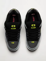 MENS GLOBE TILT SNEAKER - GREYSCALE/BLACK