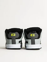 MENS GLOBE TILT SNEAKER - GREYSCALE/BLACK