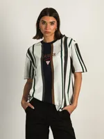 GUESS GO BRANDT STRIPE T-SHIRT - CLEARANCE