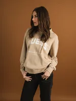 GUESS BRYONY TERRY HOODIE - CLEARANCE