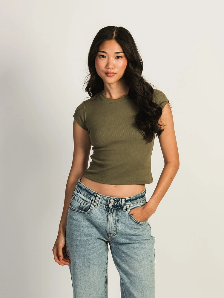 T-SHIRT BB COURT HARLOW ESSENTIAL - ARMY