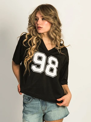 HARLOW PINNY TEE - BLACK