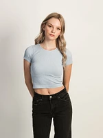 HARLOW RIBBED SEAMLESS TEE
