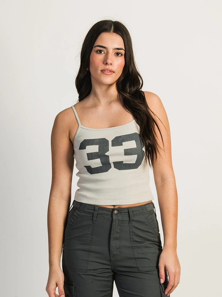 HARLOW SABRINA PRINT TANK TOP - 33 CLEARANCE