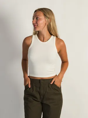 HARLOW MACY TANK TOP - CREAM CLEARANCE