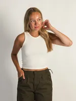 HARLOW MACY TANK TOP - CREAM CLEARANCE