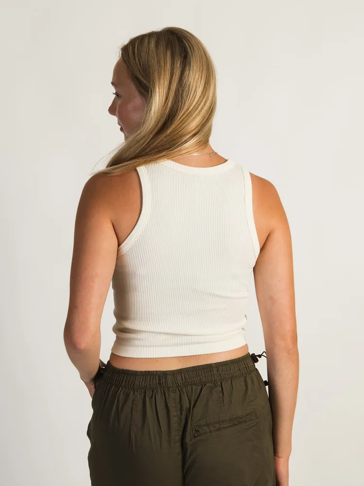 HARLOW MACY TANK TOP - CREAM CLEARANCE
