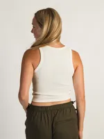 HARLOW MACY TANK TOP - CREAM CLEARANCE