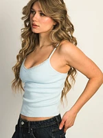 HARLOW ISLA TANK TOP - SOFT BLUE