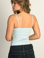 HARLOW ISLA TANK TOP - SOFT BLUE