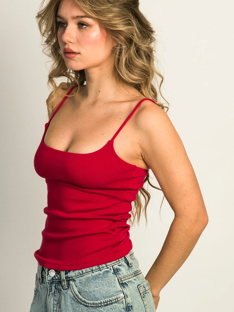 HARLOW ESSENTIAL DUO TANK TOP - ROUGE PORTO