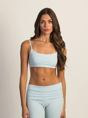 HARLOW CLASSIC SCOOP BRALETTE - BLUE