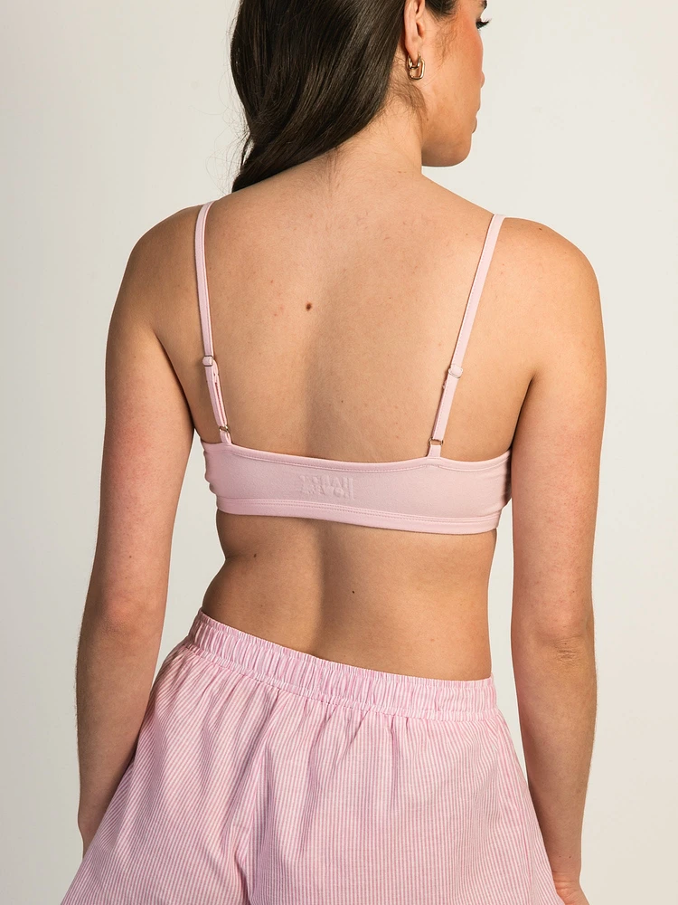 HARLOW DAISY BRALETTE - CHERRY BLOSSOM