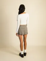HARLOW MAE LONG SLEEVE TEE - CREAM CLEARANCE