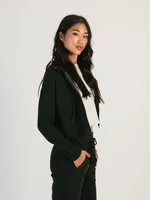 PULL À CAPUCHE ZIPPÉ HARLOW JOSIE - FORÊT