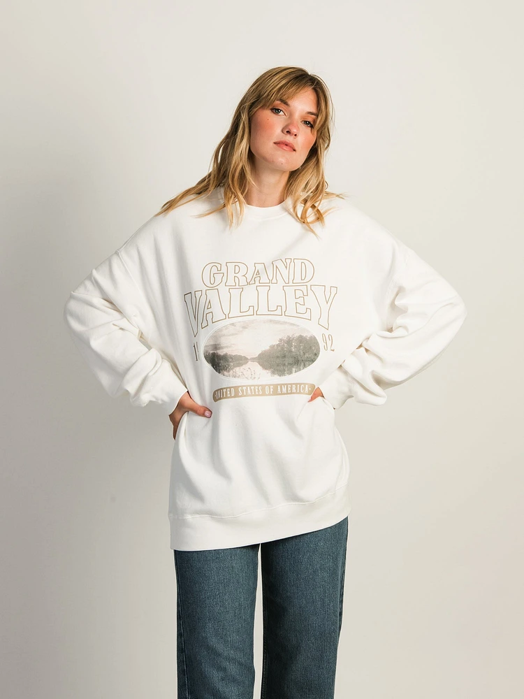 HARLOW MICHELLE CREWNECK PRINT