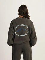 HARLOW MICHELLE PRINT CREWNECK - ASPEN