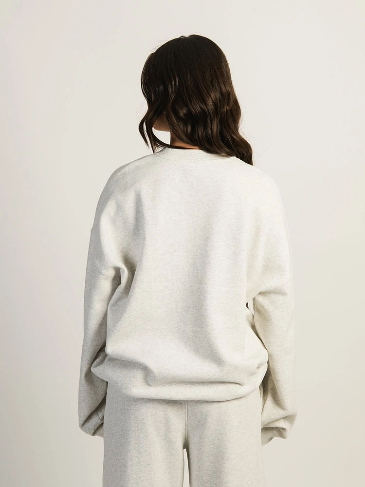 HARLOW MICHELLE PRINT CREWNECK - LONG BEACH