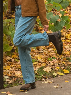 HARLOW BAGGY JEAN - MID WASH