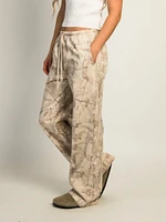 HARLOW STELLA STRGHT LEG CAMO SWEATPANTS