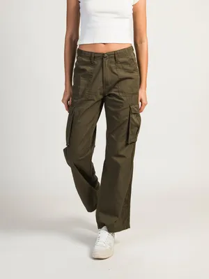 HARLOW PAIGE CARGO PANT - ARMY GREEN CLEARANCE