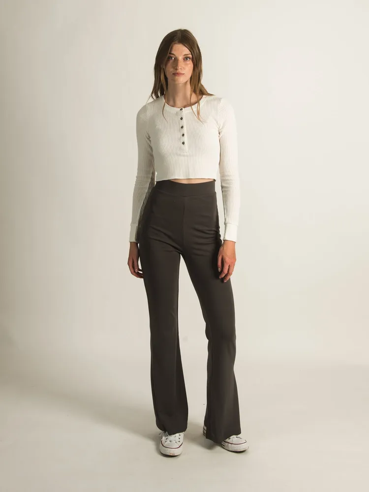 PANTALON FLARE À TAILLE HAUTE HARLOW - DÉSTOCKAGE