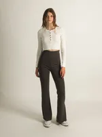 PANTALON FLARE À TAILLE HAUTE HARLOW - DÉSTOCKAGE