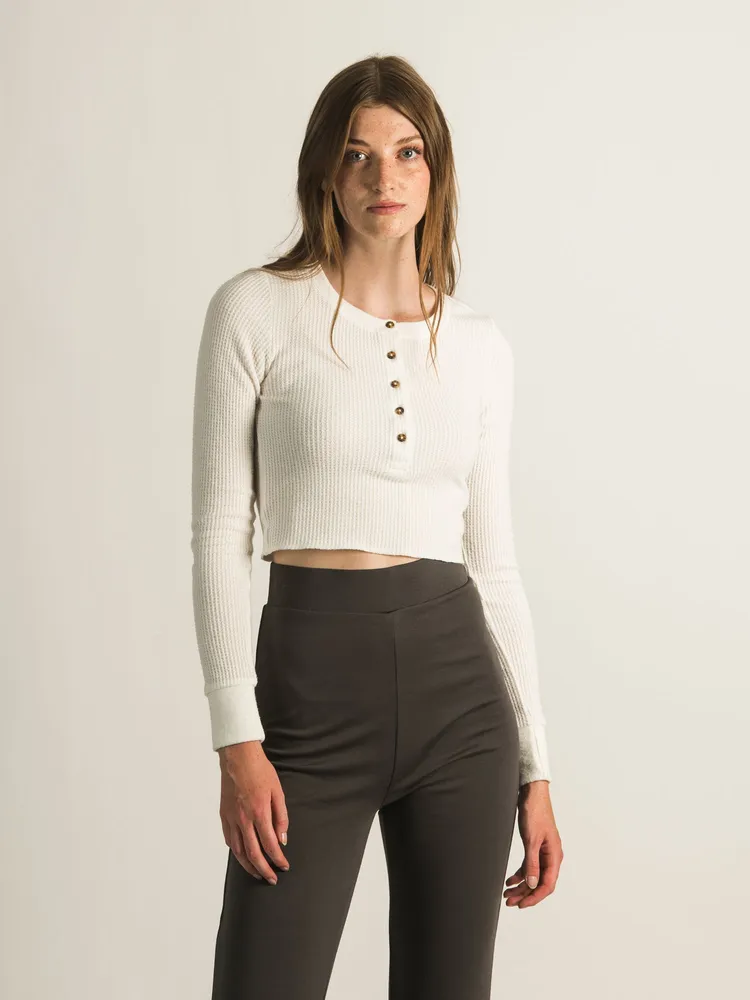 PANTALON FLARE À TAILLE HAUTE HARLOW - DÉSTOCKAGE