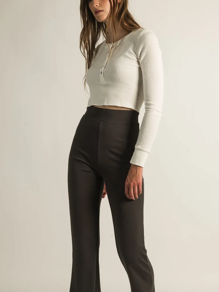 PANTALON FLARE À TAILLE HAUTE HARLOW - DÉSTOCKAGE