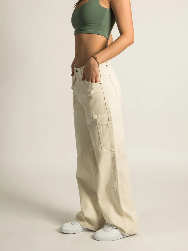 PANTALON UTILITAIRE HARLOW À JAMBE LARGE - DÉSTOCKAGE