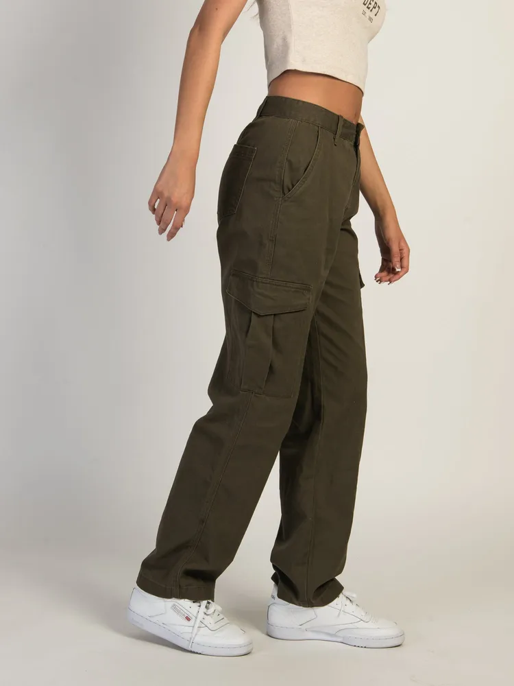 HARLOW DEE STRAIGHT FIT CARGO - ARMY CLEARANCE