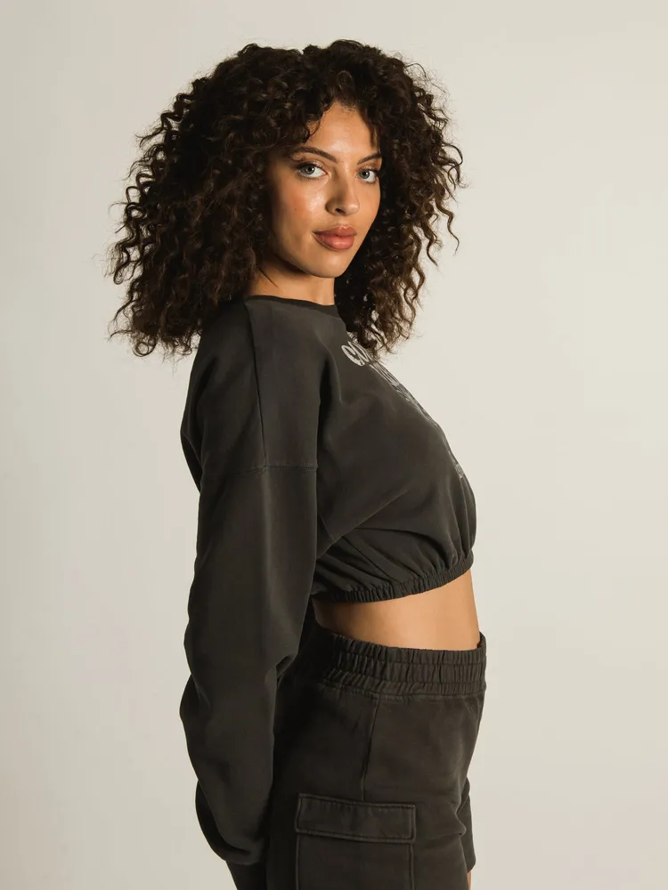 SWEAT-SHIRT À ÉCRAN ÉLASTIQUE HARLOW MONICA - DÉSTOCKAGE